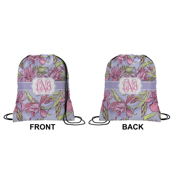 Orchids Drawstring Backpack
