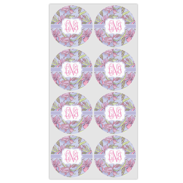 Orchids Drink Topper - Medium - Set of 12