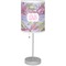 Orchids Lamp with Drum Shade (Personalized)