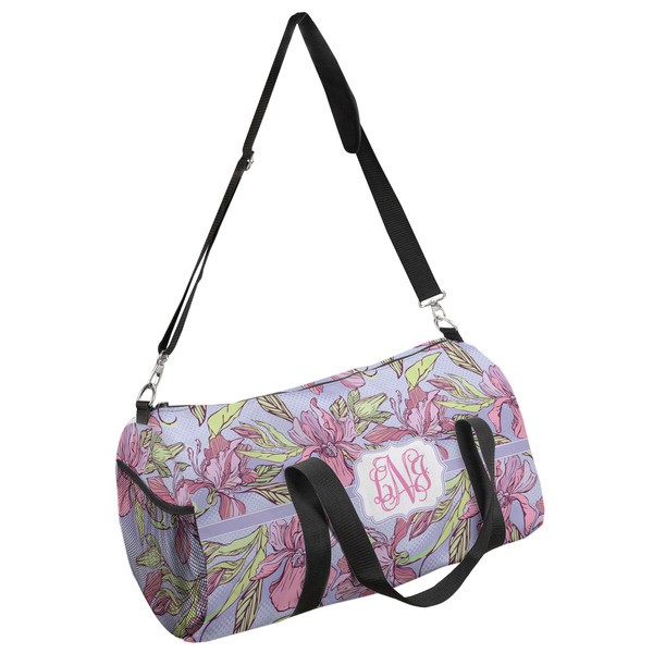 Custom Orchids Duffel Bag (Personalized)