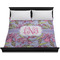 Orchids Duvet Cover - King - On Bed - No Prop
