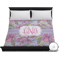 Orchids Duvet Cover - King (Personalized)