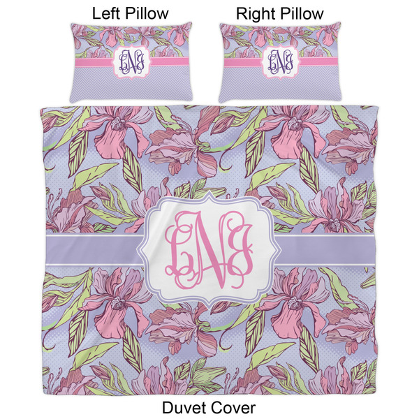 Orchids Duvet Cover Set - King - Approval