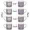 Orchids Espresso Cup - 6oz (Double Shot Set of 4) APPROVAL