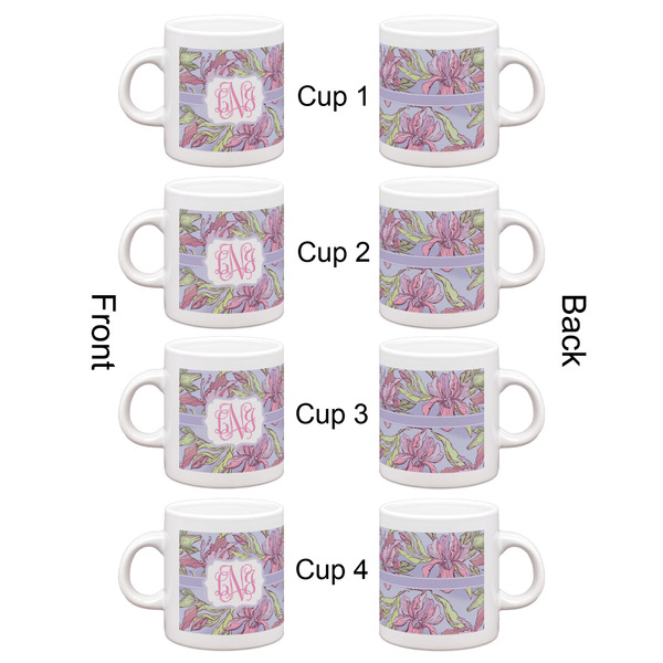 Orchids Espresso Cup Set of 4 - Apvl