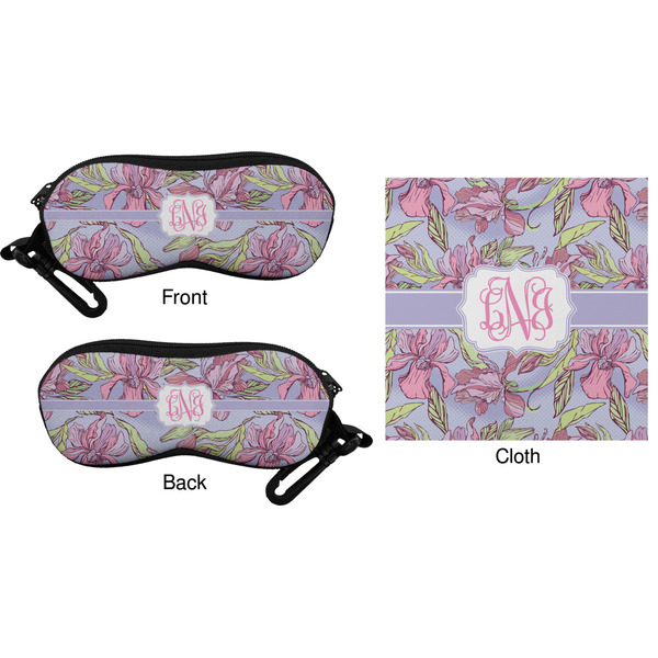 Orchids Eyeglass Case & Cloth (Approval)