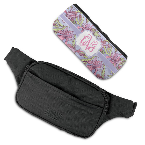 Orchids Fanny Packs - FLAT (flap off)