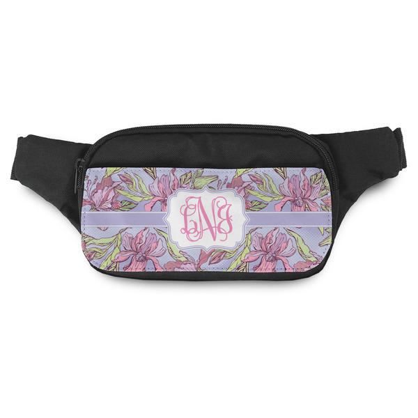 Custom Orchids Fanny Pack - Modern Style (Personalized)