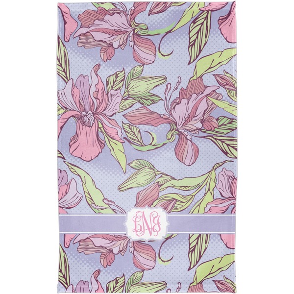 Orchids Finger Tip Towel - Full View