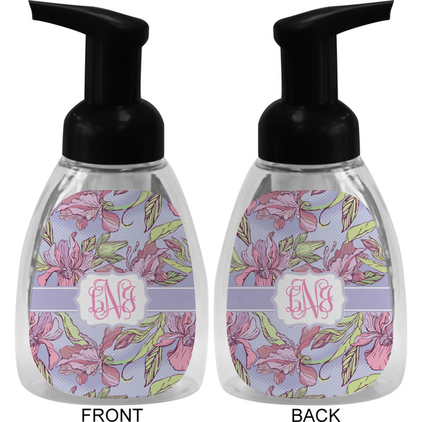 Orchids Foam Soap Bottle (Front & Back)