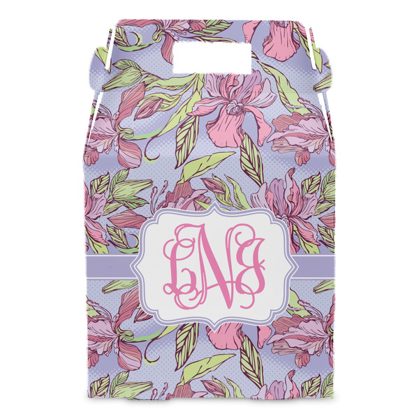 Orchids Gable Favor Box - Front