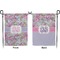 Orchids Garden Flag - Double Sided Front and Back