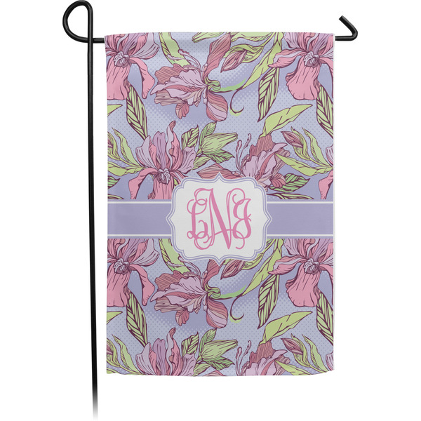 Custom Orchids Garden Flag (Personalized)