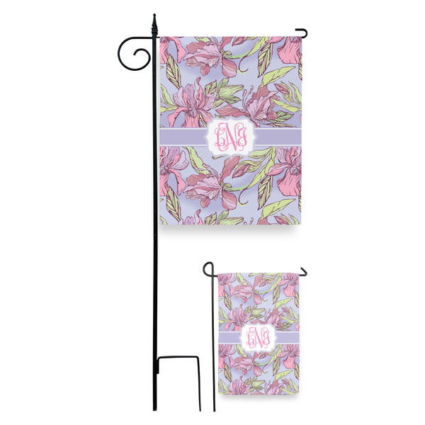 Orchids Garden Flag - PARENT/MAIN