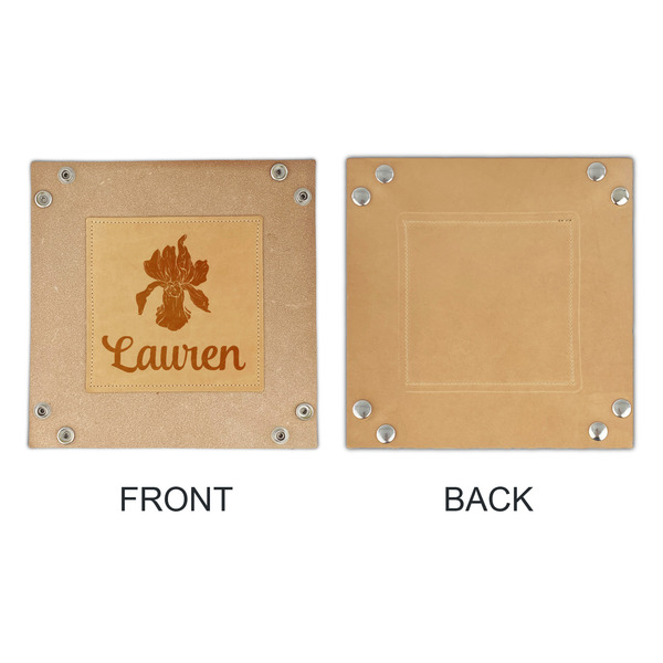 Orchids Genuine Leather Valet Trays - APPROVAL