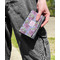Orchids Genuine Leather Womens Wallet - In Context