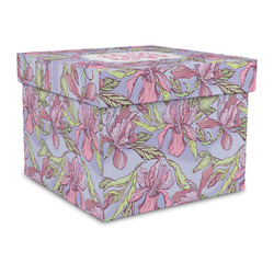 Orchids Gift Box with Lid - Canvas Wrapped - Large (Personalized)