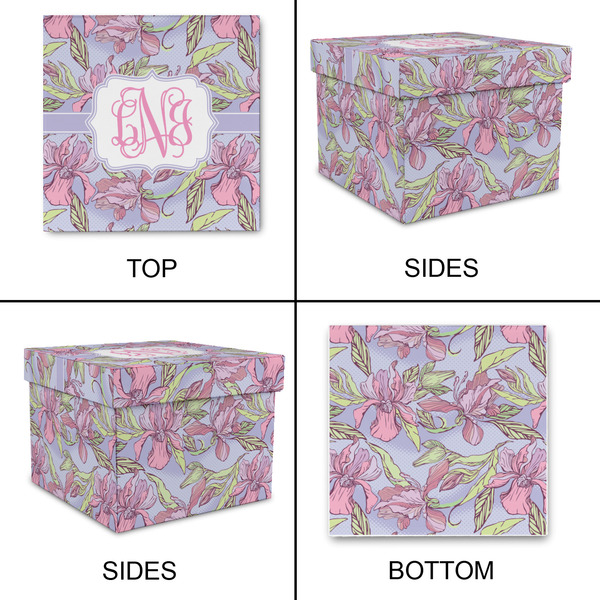 Orchids Gift Boxes with Lid - Canvas Wrapped - Medium - Approval