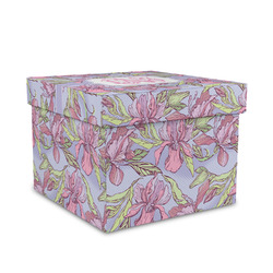 Orchids Gift Box with Lid - Canvas Wrapped - Medium (Personalized)