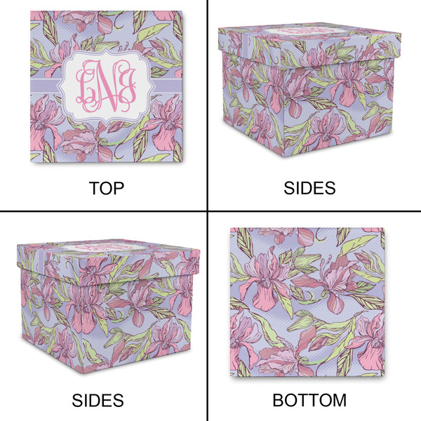 Orchids Gift Boxes with Lid - Canvas Wrapped - Small - Approval