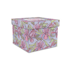 Orchids Gift Box with Lid - Canvas Wrapped - Small (Personalized)