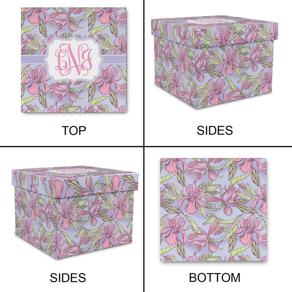 Orchids Gift Boxes with Lid - Canvas Wrapped - X-Large - Approval