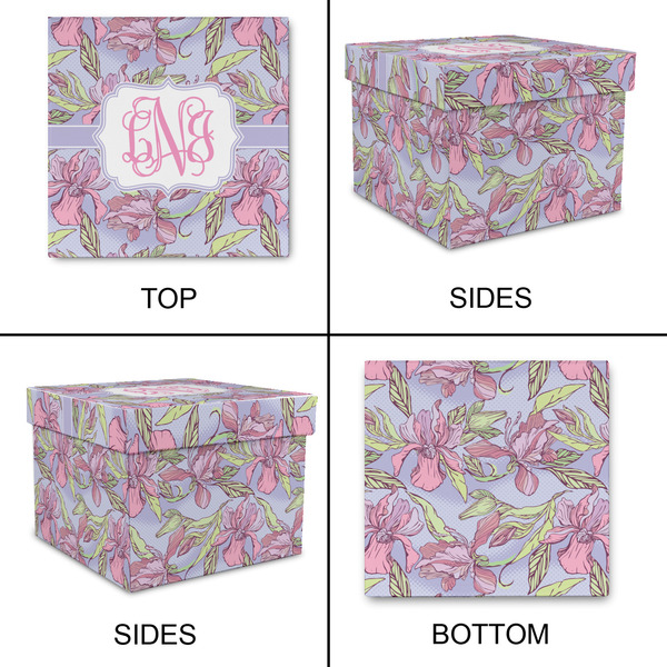 Orchids Gift Boxes with Lid - Canvas Wrapped - XX-Large - Approval