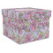 Orchids Gift Boxes with Lid - Canvas Wrapped - XX-Large - Front/Main