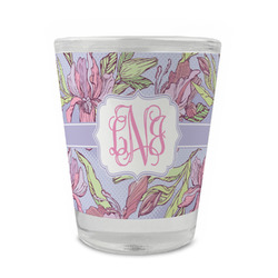 Orchids Glass Shot Glass - 1.5 oz - Set of 4 (Personalized)
