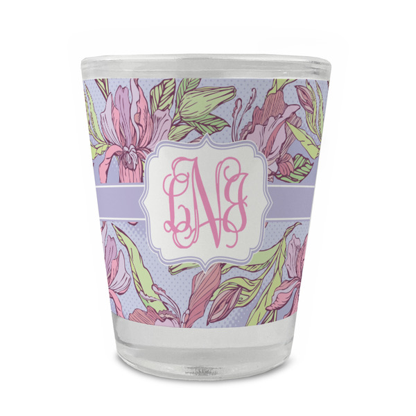 Orchids Glass Shot Glass - Standard - FRONT