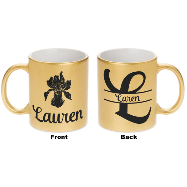 Orchids Gold Mug - Apvl