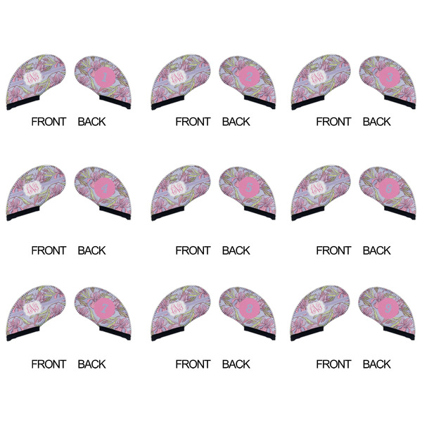 Orchids Golf Club Covers - APPROVAL (set of 9)
