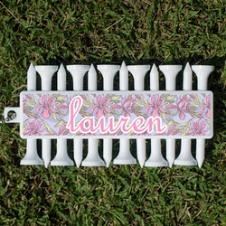 Orchids Golf Tees & Ball Markers Set (Personalized)