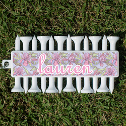 Orchids Golf Tees & Ball Markers Set (Personalized)