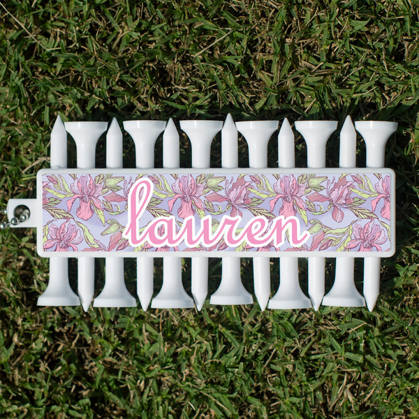 Custom Orchids Golf Tees & Ball Markers Set (Personalized)