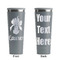 Orchids Grey RTIC Everyday Tumbler - 28 oz. - Front and Back