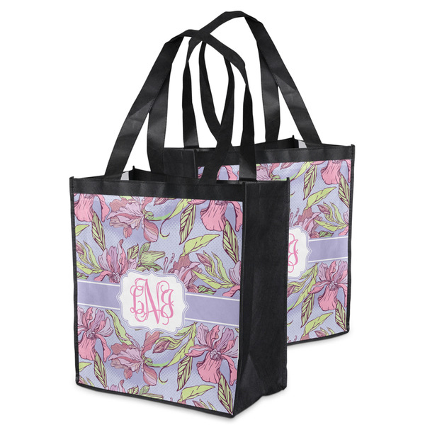 Orchids Grocery Bag - MAIN