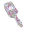 Orchids Hair Brush - Angle View