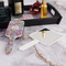 Orchids Hair Brush - With Hand Mirror
