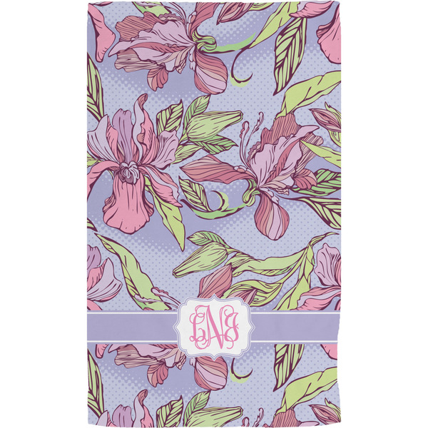 Orchids Hand Towel (Personalized)