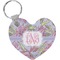 Orchids Heart Keychain (Personalized)