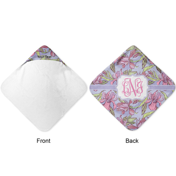 Orchids Hooded Baby Towel- Approval