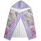 Orchids Hooded Towel - Folded