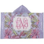 Orchids Kids Hooded Towel (Personalized)