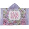 Orchids Hooded towel