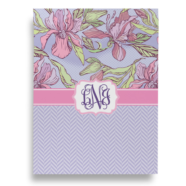 Orchids House Flags - Double Sided - BACK