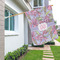Orchids House Flags - Double Sided - LIFESTYLE
