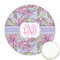 Orchids Icing Circle - Medium - Front
