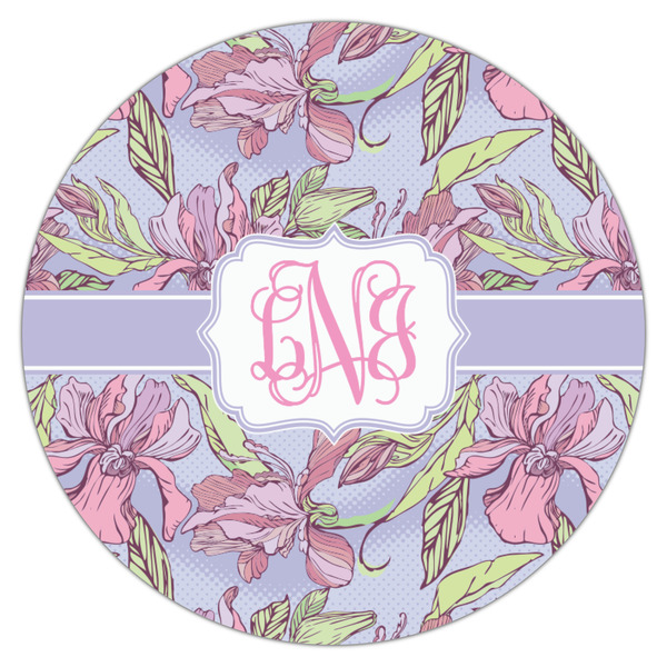 Orchids Icing Circle - Medium - Single