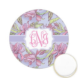 Orchids Printed Cookie Topper - 2.15" (Personalized)